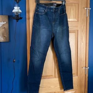 Sky high skinny jeans